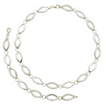 S19800-Silber Collier-Armband